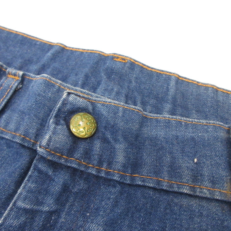 OSHKOSH | OshKosh Denim Pants, 42 TALON, Era: 60-70s, Navy, Size: 42