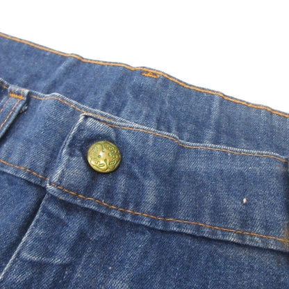 OSHKOSH | OshKosh Denim Pants, 42 TALON, Era: 60-70s, Navy, Size: 42