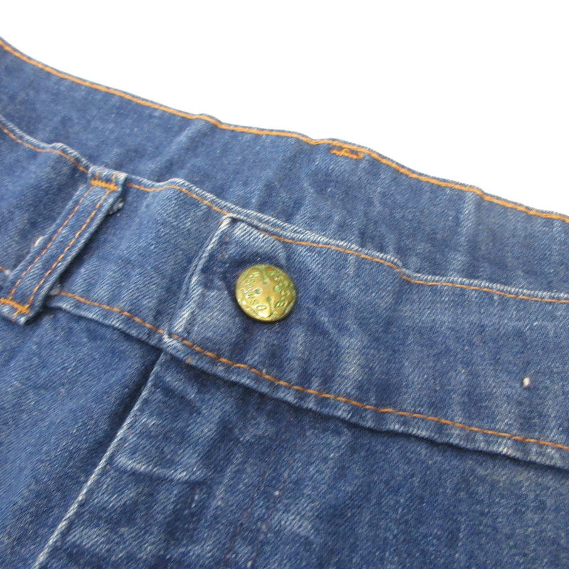 OSHKOSH | OshKosh Denim Pants, 42 TALON, Era: 60-70s, Navy, Size: 42