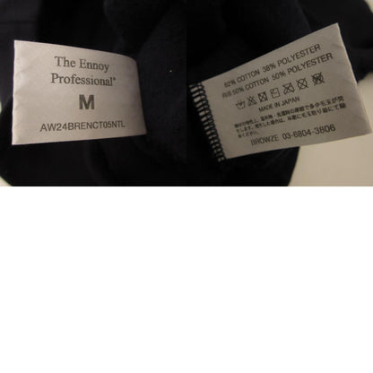 Electric Logo Turtleneck Sweatshirt AW24BRENCT05NTL Navy Size: M