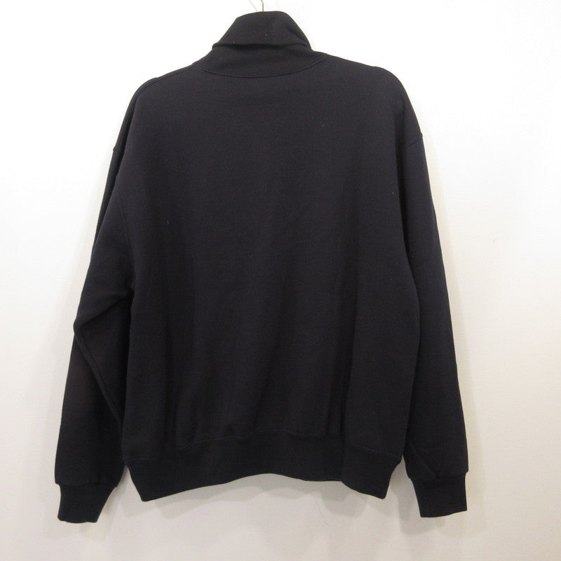 Electric Logo Turtleneck Sweatshirt AW24BRENCT05NTL Navy Size: M