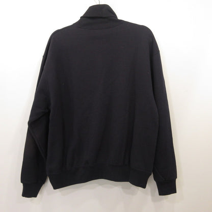 Electric Logo Turtleneck Sweatshirt AW24BRENCT05NTL Navy Size: M