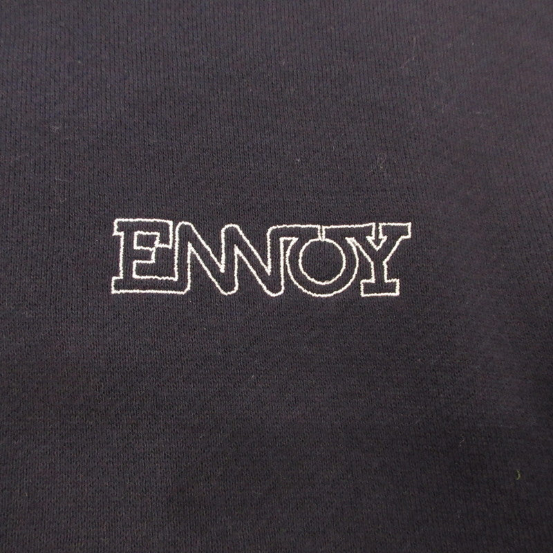 Electric Logo Turtleneck Sweatshirt AW24BRENCT05NTL Navy Size: M