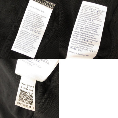 TOMMY HILFIGER | トミーヒルフィガー ESSENTIAL ZIP THROUGH HOODY パーカー 78JB342 ブラック サイズ：S