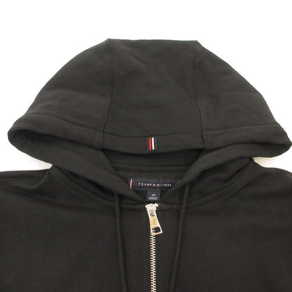 TOMMY HILFIGER | トミーヒルフィガー ESSENTIAL ZIP THROUGH HOODY パーカー 78JB342 ブラック サイズ：S