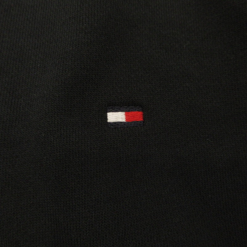 TOMMY HILFIGER | トミーヒルフィガー ESSENTIAL ZIP THROUGH HOODY パーカー 78JB342 ブラック サイズ：S