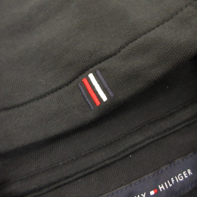 TOMMY HILFIGER | トミーヒルフィガー ESSENTIAL ZIP THROUGH HOODY パーカー 78JB342 ブラック サイズ：S