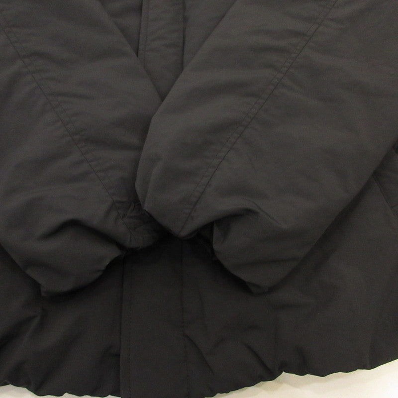 Steven Alan | Steven Alan Daruma Balmacaan Jacket I Padded Jacket 8125-1-260949 Black Size: L
