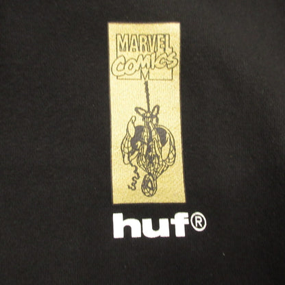 HUF | HUF SPIDER-MAN ARACHKNIGHT FZ HOODIE Hoodie PF00825 ×MARVEL Black Size: L