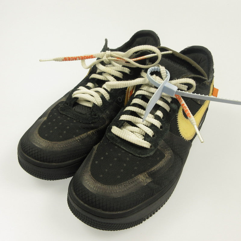 NIKE | Nike THE 10 AIR FORCE 1 LOW Sneakers AO4606-001 Off-White Black 27.5cm