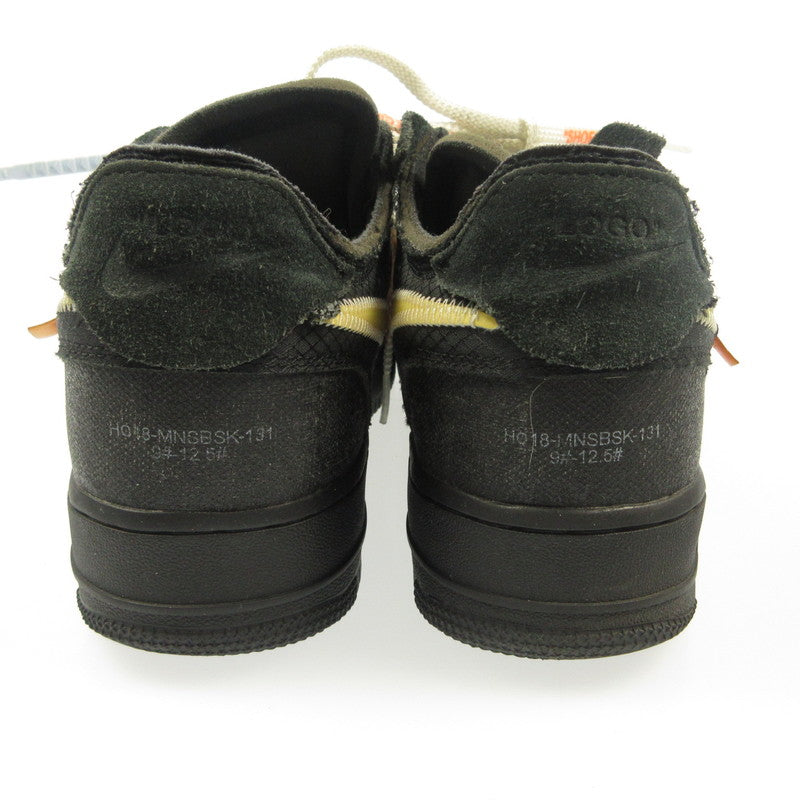 NIKE | Nike THE 10 AIR FORCE 1 LOW Sneakers AO4606-001 Off-White Black 27.5cm