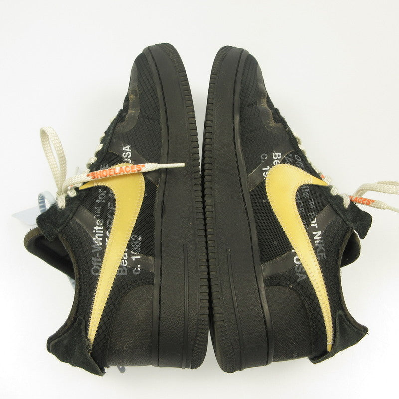 NIKE | Nike THE 10 AIR FORCE 1 LOW Sneakers AO4606-001 Off-White Black 27.5cm
