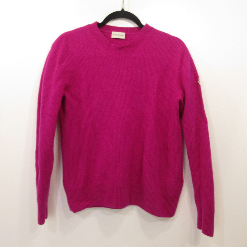 MONCLER | Moncler GIROCOLLO TRICOT Sweater H20919C00030 M1900 Genuine Product Pink Size: XXL