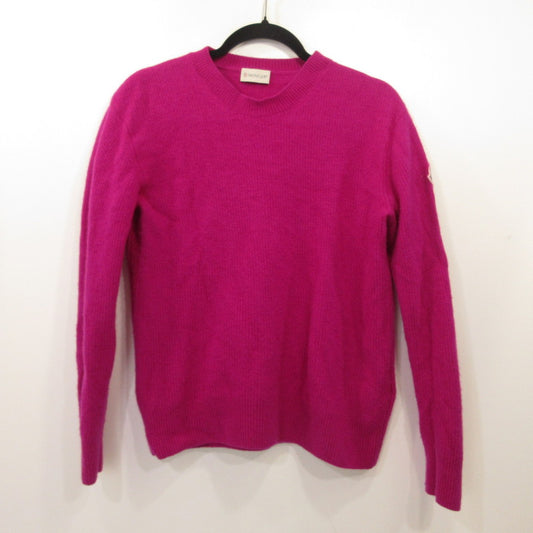MONCLER | Moncler GIROCOLLO TRICOT Sweater H20919C00030 M1900 Genuine Product Pink Size: XXL
