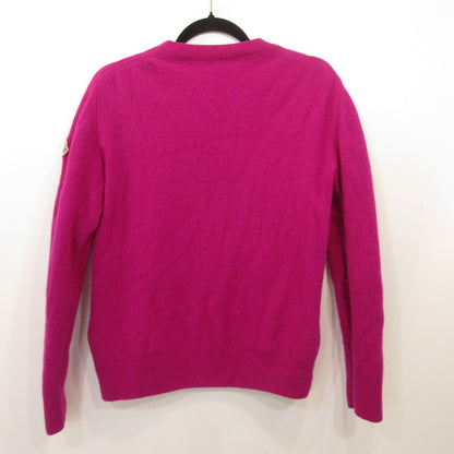 MONCLER | Moncler GIROCOLLO TRICOT Sweater H20919C00030 M1900 Genuine Product Pink Size: XXL