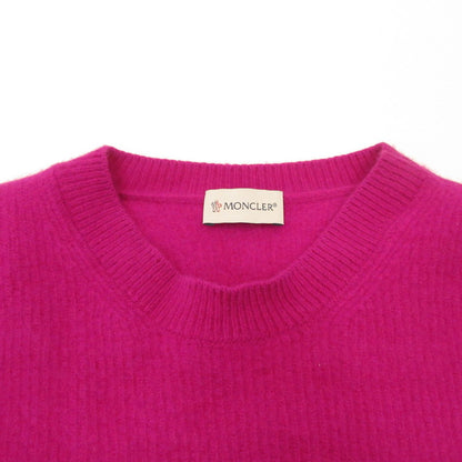 MONCLER | Moncler GIROCOLLO TRICOT Sweater H20919C00030 M1900 Genuine Product Pink Size: XXL