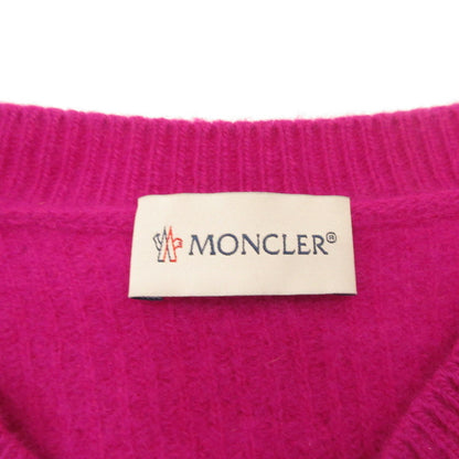 MONCLER | Moncler GIROCOLLO TRICOT Sweater H20919C00030 M1900 Genuine Product Pink Size: XXL
