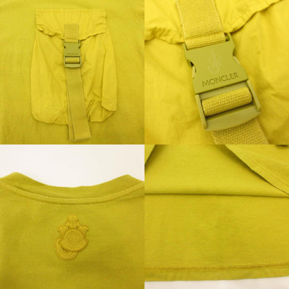 MONCLER | Moncler SS T-SHIRT WITH POCKET DETAIL Short-sleeve T-shirt H209E8C00001 829JS Genuine product JW Anderson Yellow Size: L