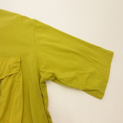 MONCLER | Moncler SS T-SHIRT WITH POCKET DETAIL Short-sleeve T-shirt H209E8C00001 829JS Genuine product JW Anderson Yellow Size: L