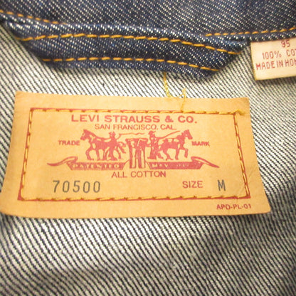 Levi's | Levi's 70500 Denim 70500-0300 Made in Hong Kong Year: 90s Color: Navy Size: M