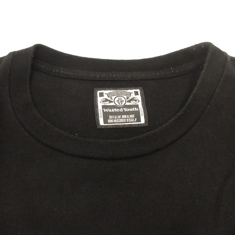 Wasted Youth | ウエステッドユースウェステッドユース Don't bother me anymore Tee 半袖Ｔシャツ ブラック サイズ：XL