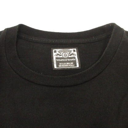 Wasted Youth | ウエステッドユースウェステッドユース Don't bother me anymore Tee 半袖Ｔシャツ ブラック サイズ：XL