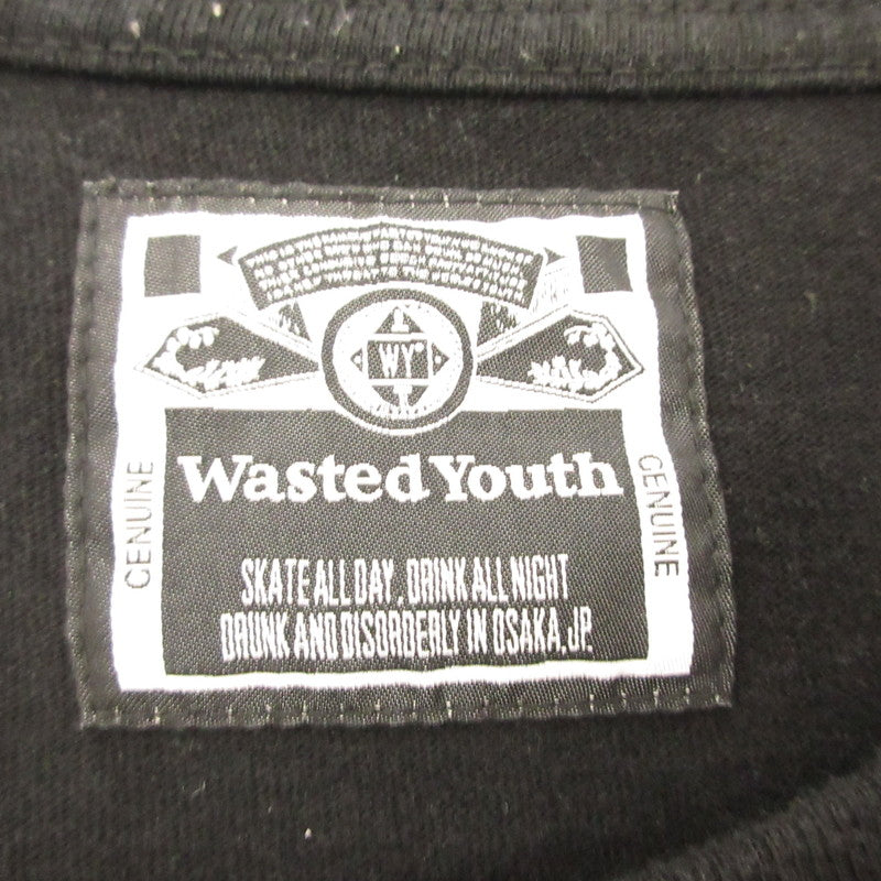 Wasted Youth | ウエステッドユースウェステッドユース Don't bother me anymore Tee 半袖Ｔシャツ ブラック サイズ：XL