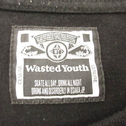 Wasted Youth | ウエステッドユースウェステッドユース Don't bother me anymore Tee 半袖Ｔシャツ ブラック サイズ：XL