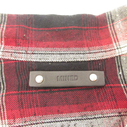 MINEDENIM | Mine Denim RS Nep Check Open Collar L/S Shirt Long-Sleeve Shirt 2303-5001-17-032 Size: 3