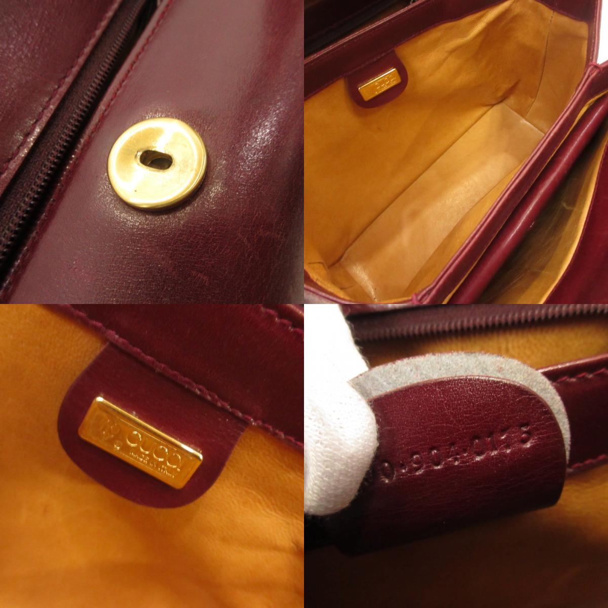 GUCCI | Gucci Handbag 000・904・0175 Bordeaux/Burgundy