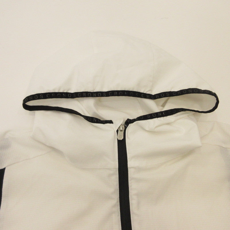 CRONOS | Cronos Air dot Windbreaker Jacket Nylon Jacket C03-BL-2505ST White Size: S