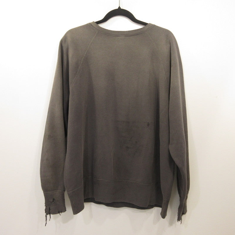 SAINT MICHAEL | Crew Neck Sweatshirt SM-MK8-0000-054 2026S/S Gray Size: L