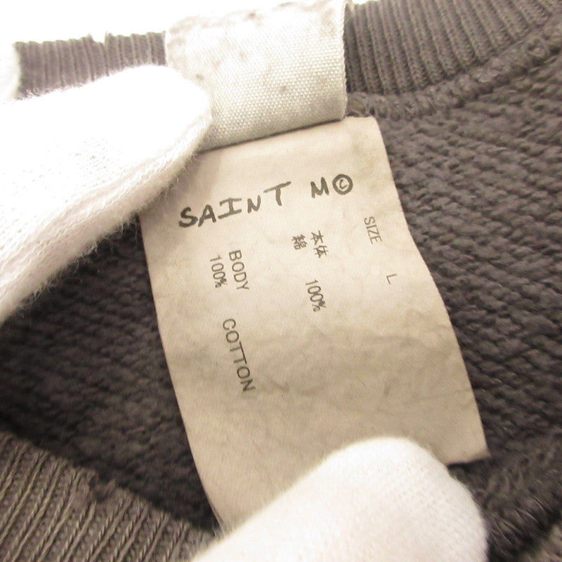 SAINT MICHAEL | Crew Neck Sweatshirt SM-MK8-0000-054 2026S/S Gray Size: L