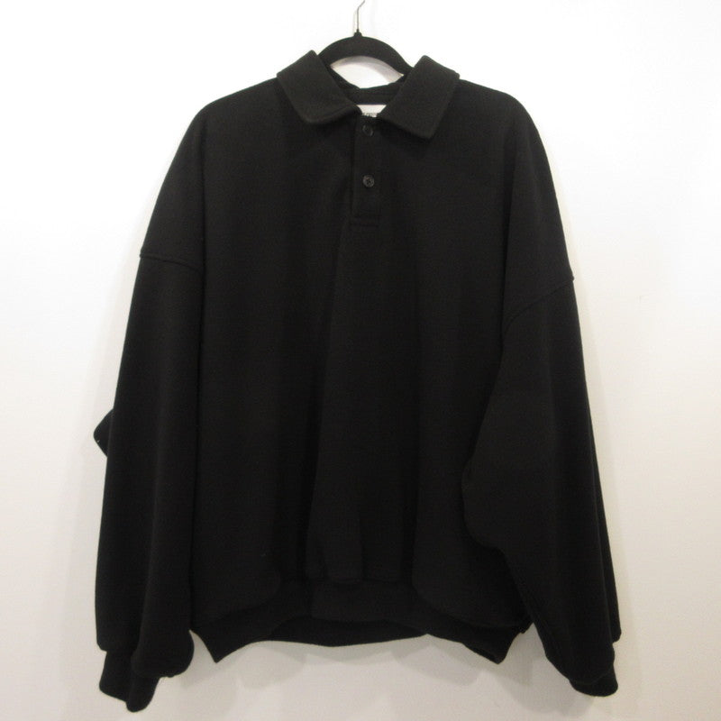 COOTIE | Cootie Fleece Sweat Polo Shirt Other Tops 2025 A/W Black Size: M