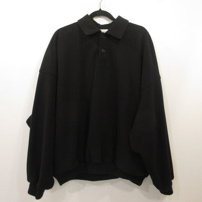 COOTIE | Cootie Fleece Sweat Polo Shirt Other Tops 2025 A/W Black Size: M