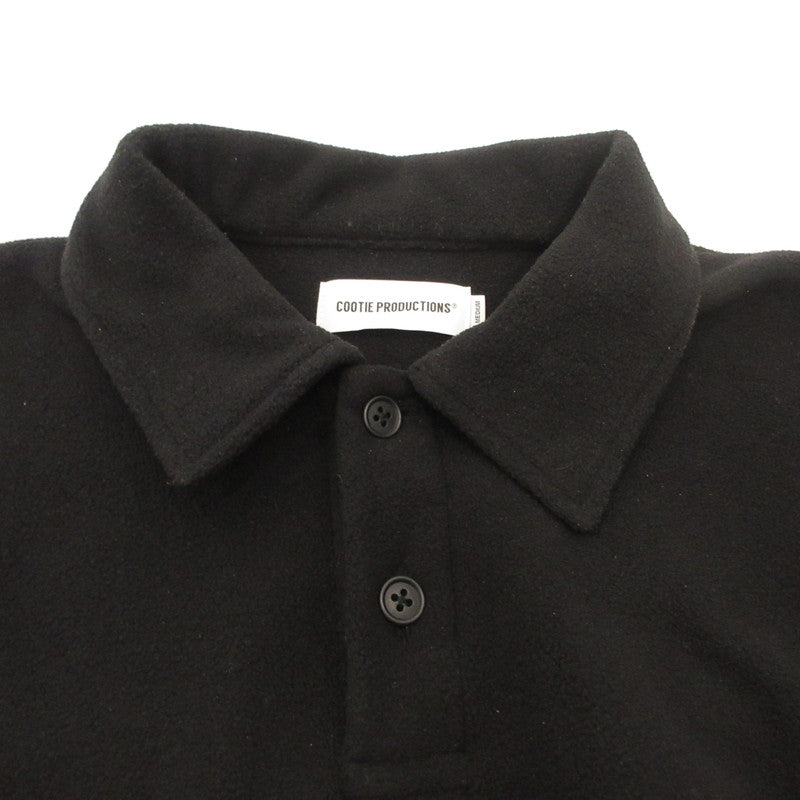 COOTIE | Cootie Fleece Sweat Polo Shirt Other Tops 2025 A/W Black Size: M