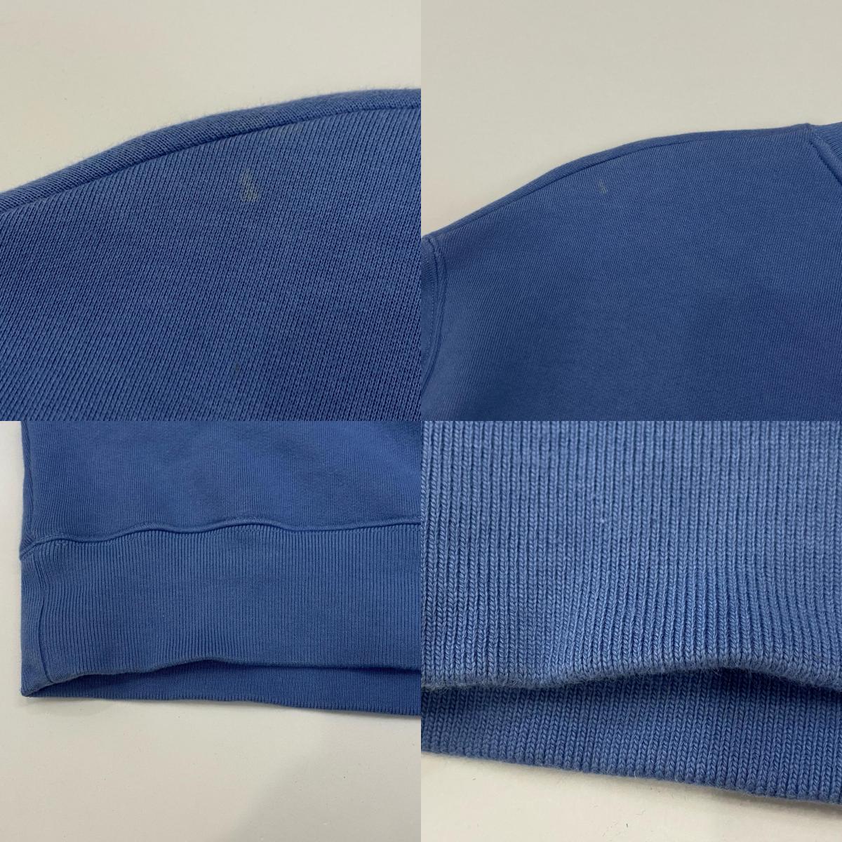 MAISON KITSUNE | メゾンキツネ BOLD FOX HEAD PATCH COMFORT SWEATSHIRT スウェット MM00316KM0307 スウェットシャツ ブルー サイズ：M【姫路東店】