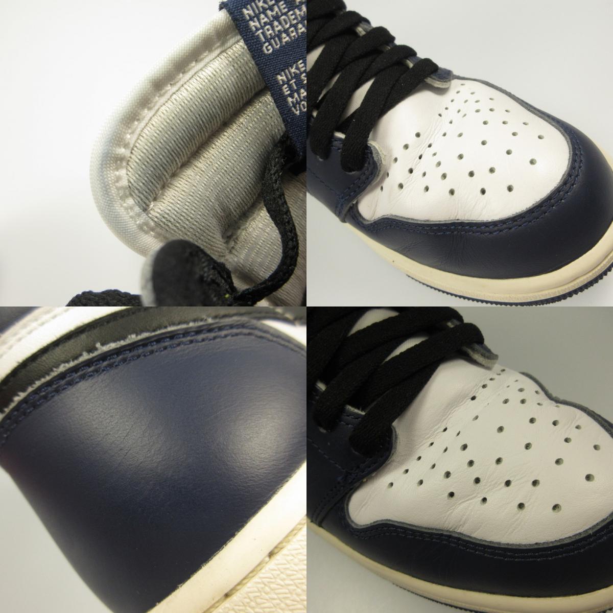 NIKE | Nike AIR JORDAN 1 RETRO HIGH OG MIDNIGHT NAVY Sneakers DZ5485-401 Navy 27cm