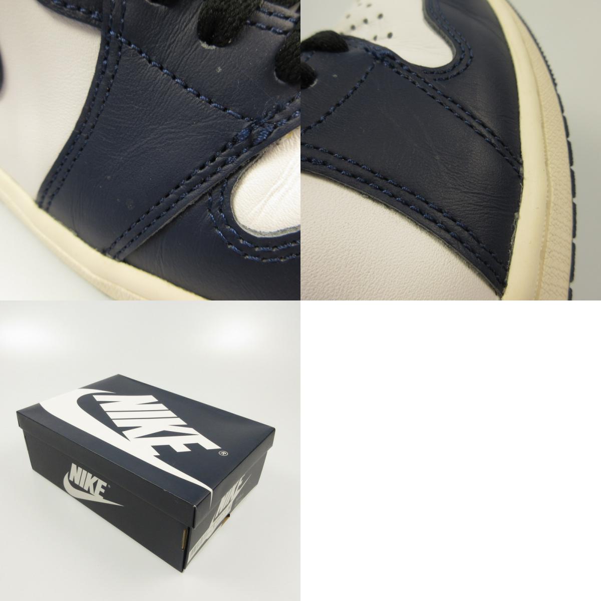 NIKE | Nike AIR JORDAN 1 RETRO HIGH OG MIDNIGHT NAVY Sneakers DZ5485-401 Navy 27cm