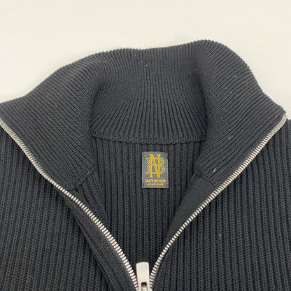 BATONER | バトナー DRIVERS KNIT VEST ベスト BN-25FM-102 ブラック サイズ：2【姫路東店】