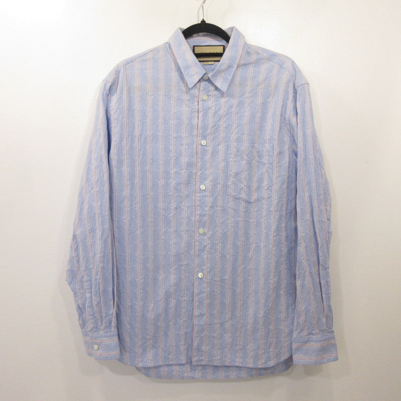 GUCCI | GG Jacquard Shirt Long Sleeve Shirt 742714 ZAMR3 Domestic genuine product Light blue Size: 48