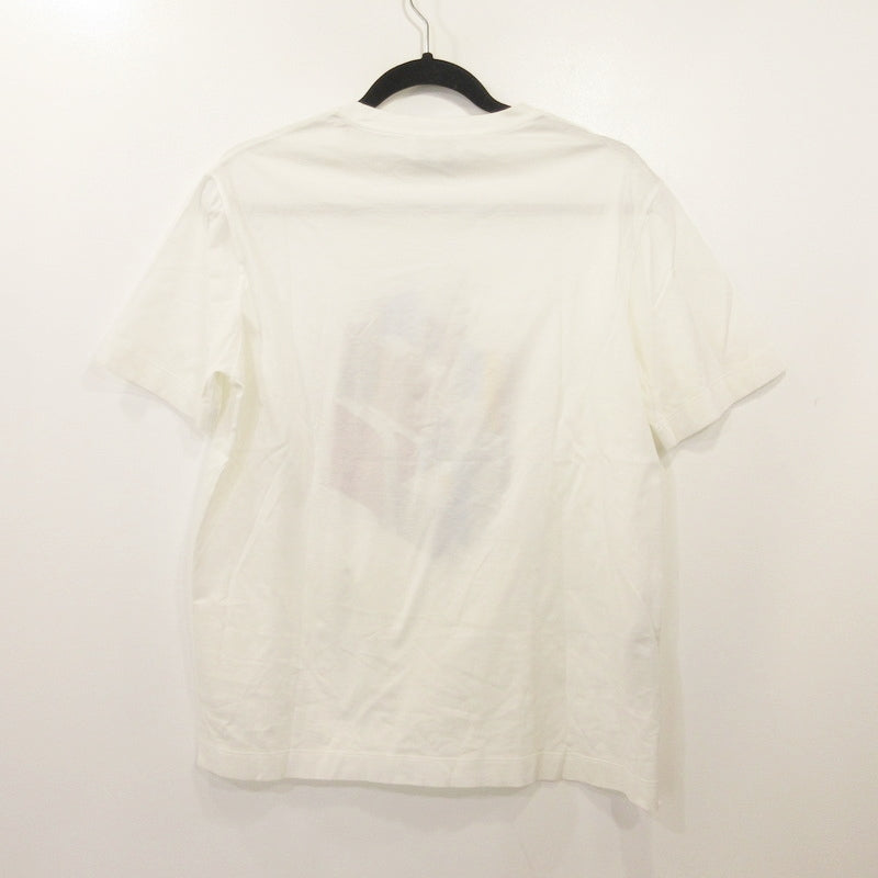 HERMES | Hermes NATURE OF MEN Short Sleeve T-shirt Authentic White Size: M