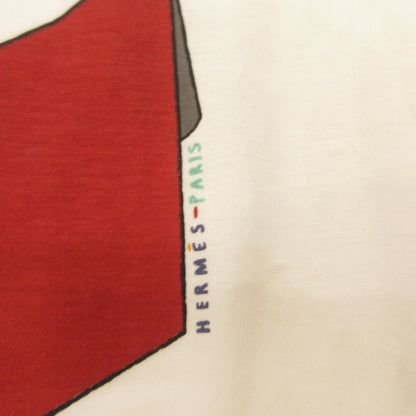 HERMES | Hermes NATURE OF MEN Short Sleeve T-shirt Authentic White Size: M