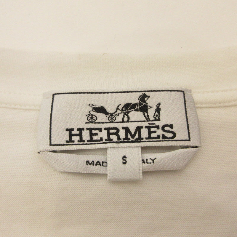 HERMES | Hermes Dragon Short Sleeve T-Shirt Parallel Import White Size: S