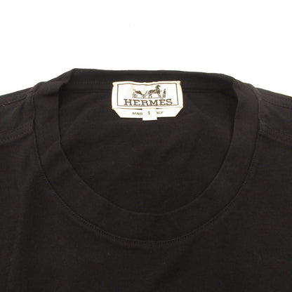 HERMES | HERMES Long Sleeve T-Shirt Genuine Domestic Product Black Size: S