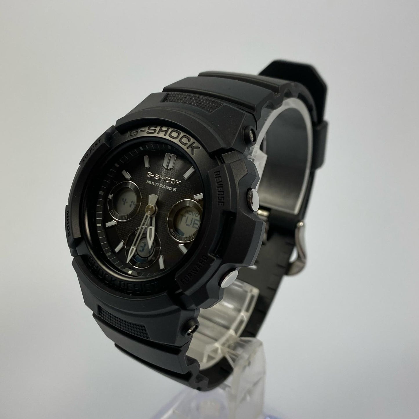 G-SHOCK | ジーショック 腕時計 AWG-M100FP-1A1JR アナデジ電波ソーラー ブラック【姫路東店】