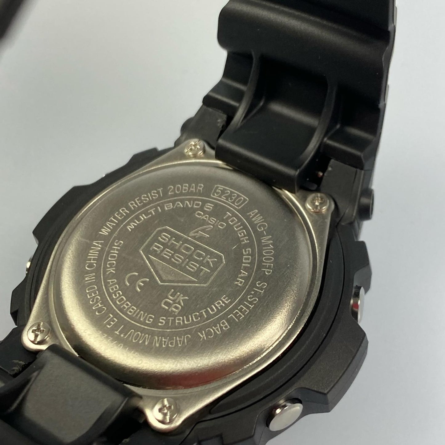 G-SHOCK | ジーショック 腕時計 AWG-M100FP-1A1JR アナデジ電波ソーラー ブラック【姫路東店】
