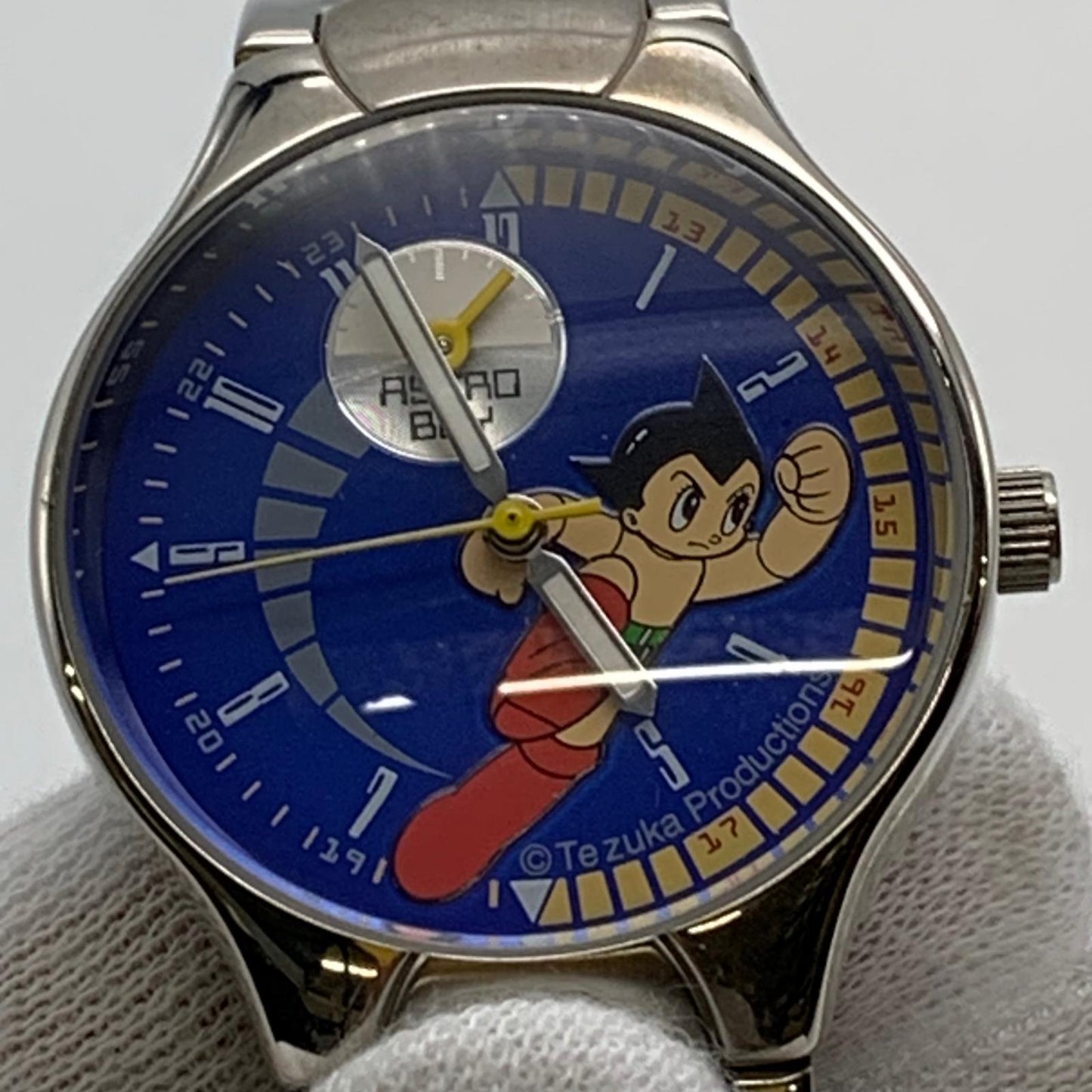 鉄腕アトム　ASTRO BOY 腕時計 Y010-04 アナログクォーツ シルバー【姫路東店】