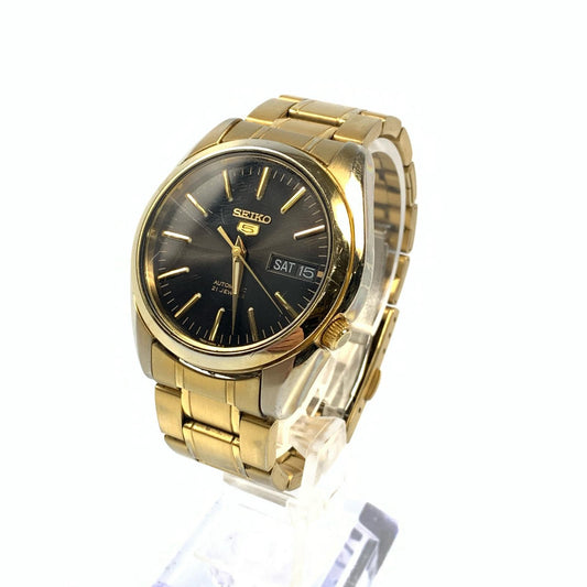 SEIKO | セイコー SEIKO 5 腕時計 SNKL50K1 ゴールド