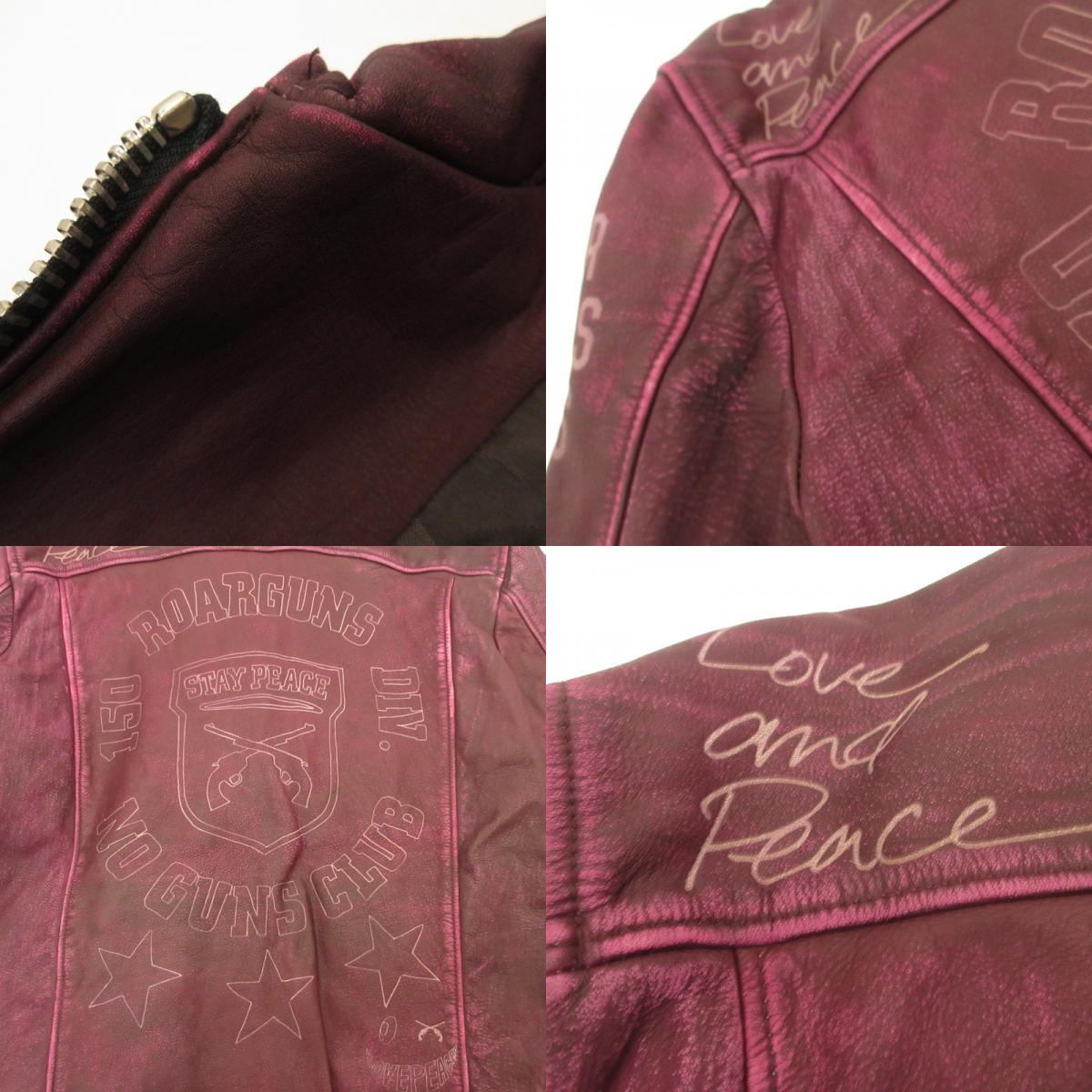 roar | ROAR Leather 18FGB-12 Purple Size: 2